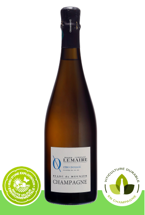 Champagne Roger-Constant Lemaire Zéro Dosage Blanc de Meunier Brut Nature, Flasche 0,75 l