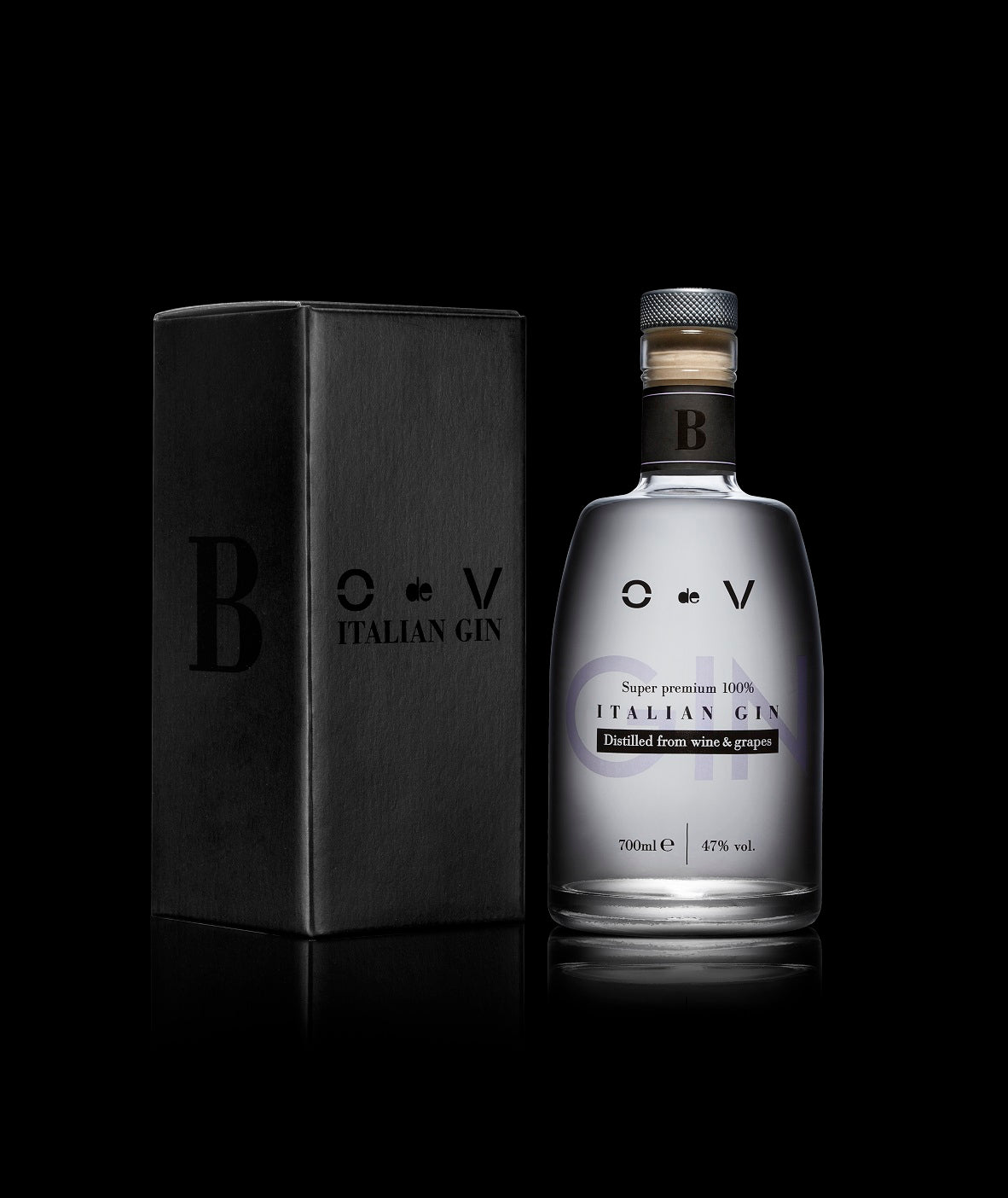 O de V - Le Gin Italien - Noir, 0,70cl